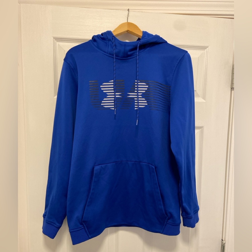 Under Armour Hoodie Cold Gear Men’s Medium Royal Blue